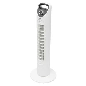 HOME TWF822 oszlopventilátor, 45 W, 3 sebességfokozat, oszcillálás, nagy méretű kijelző, hordfül